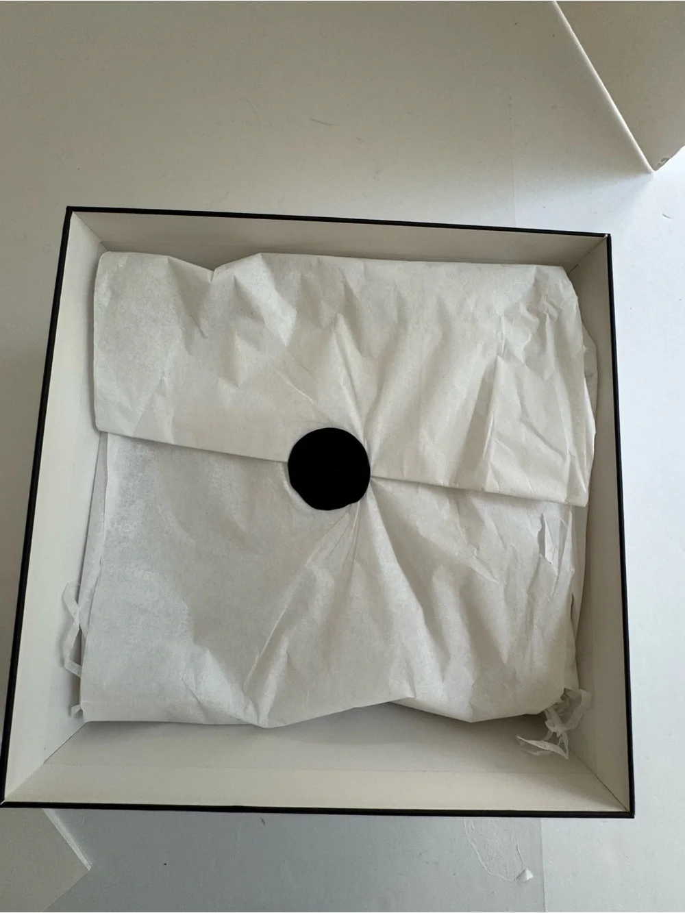 CHANEL Empty Gift Box Set Pouch Tissue Card Envelope Packaging 8 5/8 x 8 5/8 x 4